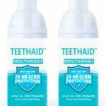 Teethaid mouthwash and toothpaste