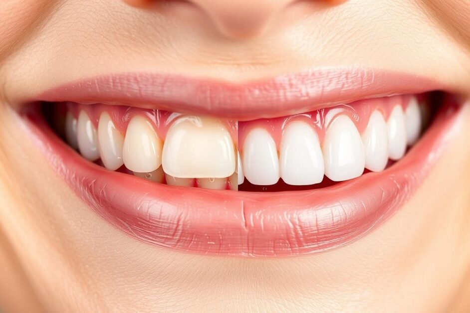 Dental veneers before and after