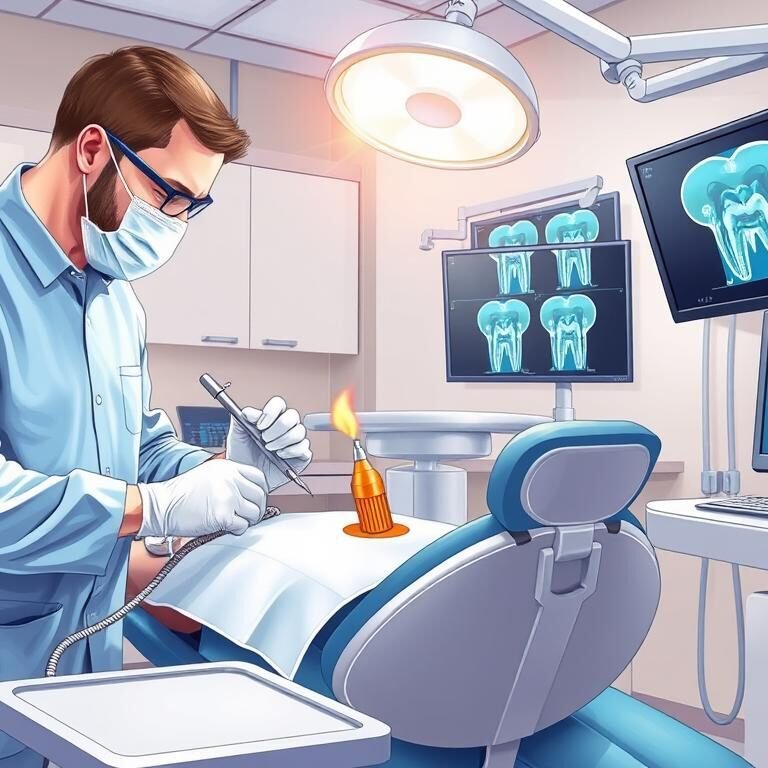 Emergency root canal procedure