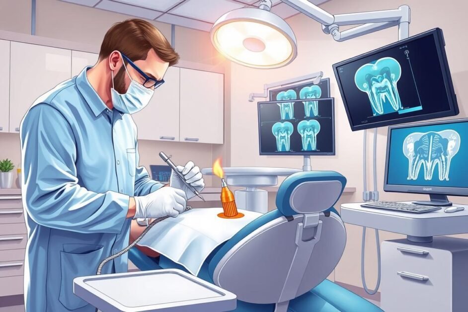 Emergency root canal procedure