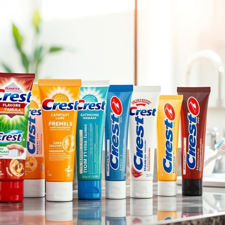 crest toothpastes for oral care