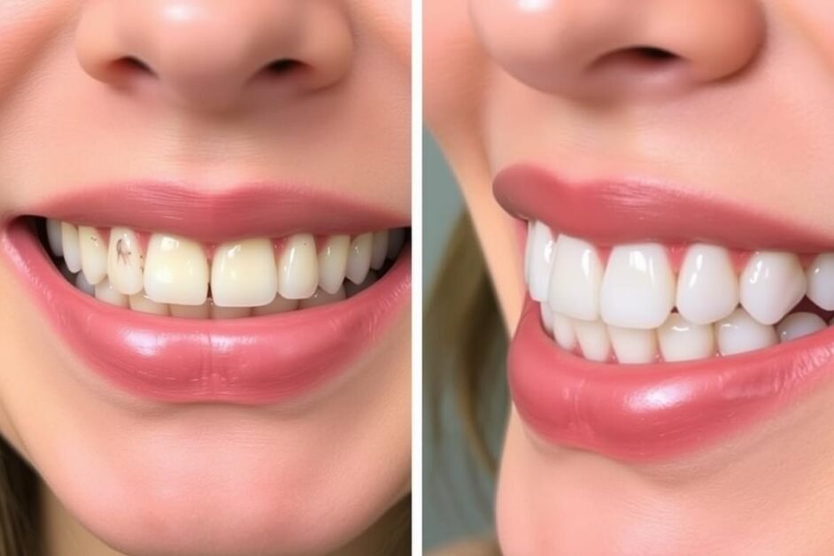 dental bonding before and after