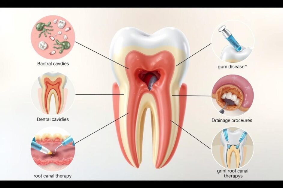 tooth abscess causes and treatments