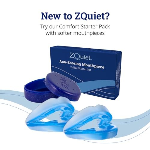 ZQuiet, Anti-Snoring Mouthpiece, Firm Size #2, Strong & Durable Mouthguard, Ideal for Those Prone to Teeth Grinding & Clenching, Made in USA, Size 2