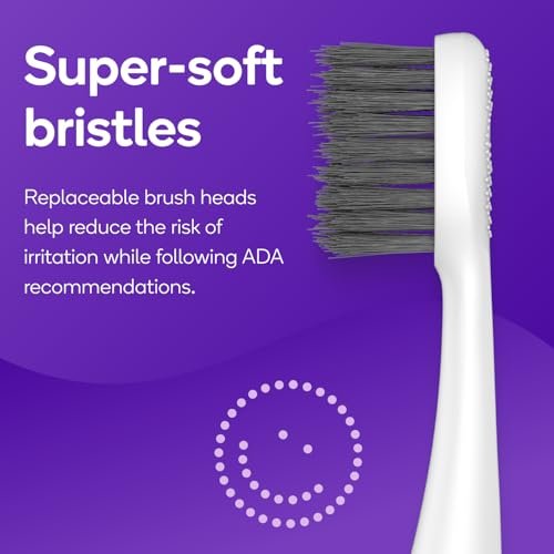 Burst Nova Toothbrush (Green) | Sonic Powered Teeth Whitening | Super-Soft Bristles | 18000 VPM | 2 Minute Timer | Aluminum Handle | Replaceable Brush Head | Compact Size | with AAA Battery