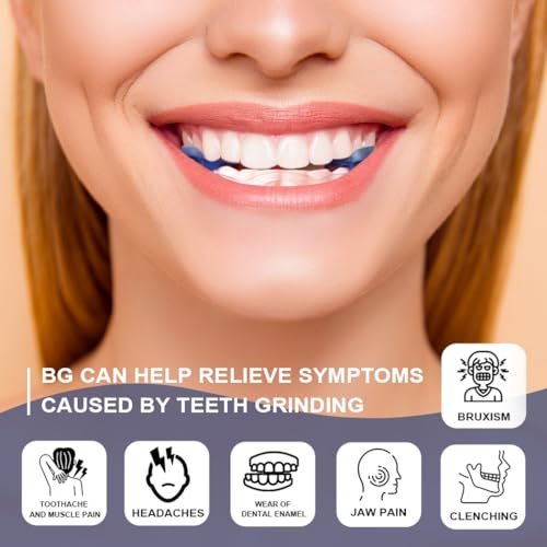 KOHEEL BG Adjustable Mouth Guard, No Boiling Night Guard, Stop Bruxism Dental Guard, 2 Count (Thick)