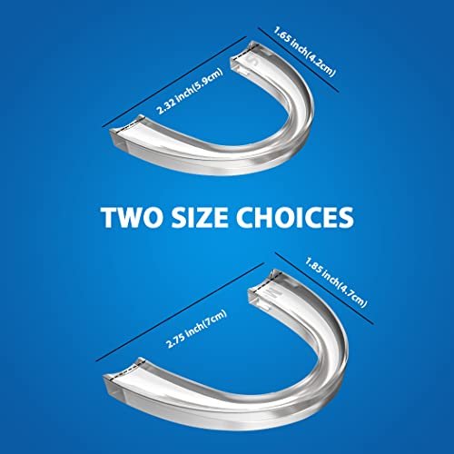 KOHEEL GS Mouth Guard with Forming Tray, Easy to Mold Dental Guard, Stop Bruxism Night Guard, 5 Count (White, Small Size)
