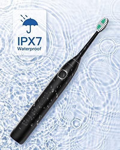 Operan Electric Toothbrush Replacement 3 Heads Black