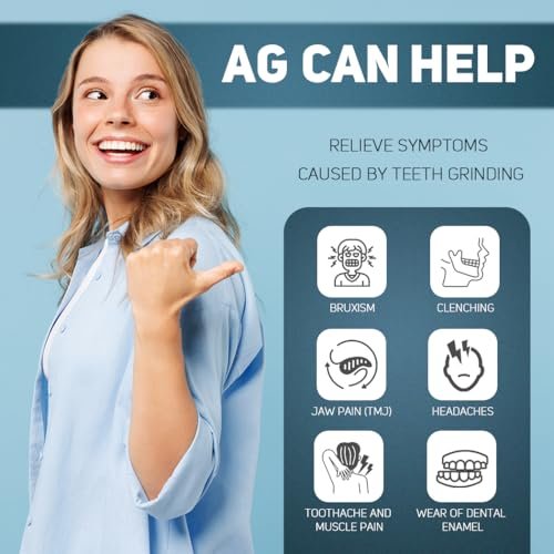 KOHEEL Adjustable Mouth Guard for Teeth Grinding and Clenching, Comfort-Fit Night Guard, One Size Fits All, Stop Bruxism Dental Guard (12 Count)