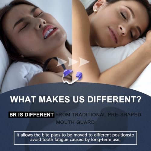 KOHEEL Adjustable Mouth Guard for Teeth Grinding and Clenching, No Boiling Night Guard, Stop Bruxism Dental Guard (4 Count)
