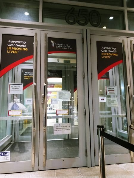 University Of Maryland, Dental School, Patient Parking.